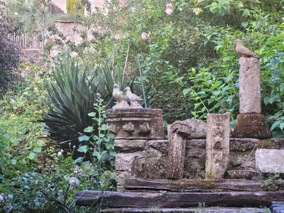 Jardin de l'établissement Lekker Slaap