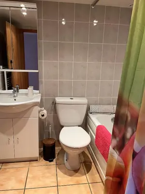 Salle de bains dans l'établissement Maison M