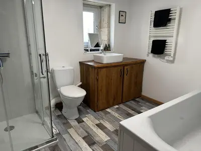 Salle de bains dans l'établissement Esprit Charentais - The Byre
