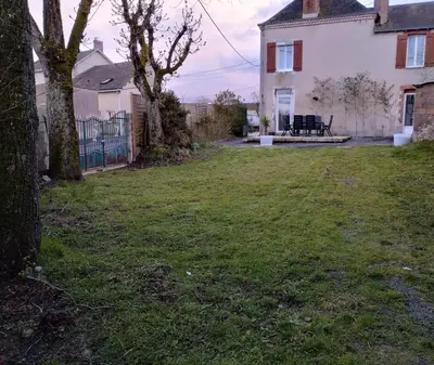 Jardin de l'établissement Maison de maître