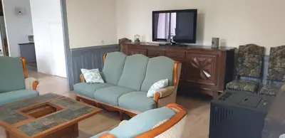 Coin salon dans l'établissement Maison de maître