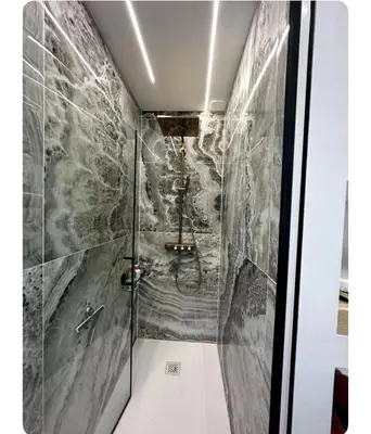 Salle de bains dans l'établissement Chambre confort