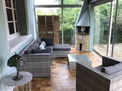 Coin salon dans l'établissement Perfect getaway for a family holiday