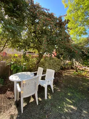 Jardin de l'établissement Le repos des Thermes