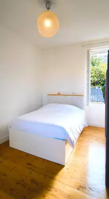 Un ou plusieurs lits dans un hébergement de l'établissement Maison 6 personnes Angouleme