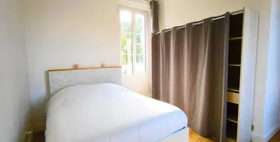 Un ou plusieurs lits dans un hébergement de l'établissement Maison 6 personnes Angouleme