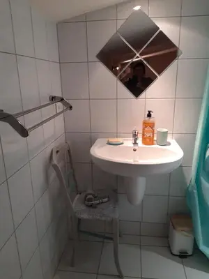 Salle de bains dans l'établissement Domaine de Fontcouverte