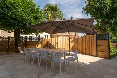 Terrasse ou espace extérieur de l'établissement Domaine De L'Angélique