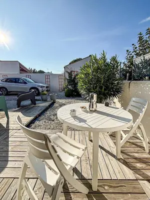 Plan de l'établissement Galets Blancs, 10 min du port, 2 parkings