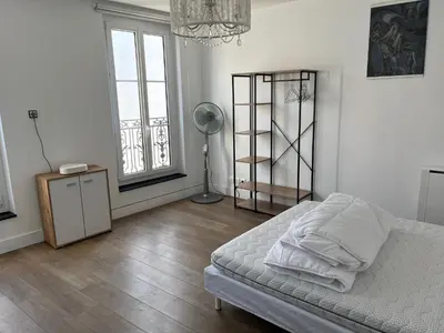 Un ou plusieurs lits dans un hébergement de l'établissement Grand duplex centre historique
