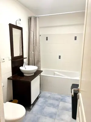 Salle de bains dans l'établissement Appartement calme avec exterieur