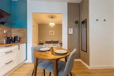 Cuisine ou kitchenette dans l'établissement S1 SWEET HOMES Angoulême I Secteur Champs de Mars I Studio 2 couchages - Animaux acceptés