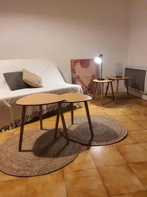 Coin salon dans l'établissement Studio Le Petit Baigneur