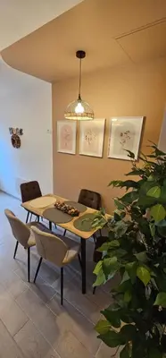 Coin salon dans l'établissement Dépaysant à Poitiers