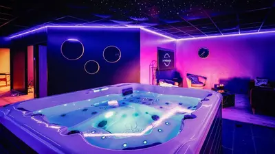 Plan de l'établissement La Parenthèse Jacuzzi sauna privatif Cognac
