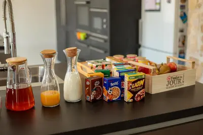 Nourriture dans le B&B/chambre d'hôtes ou à proximité