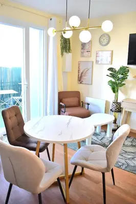 Coin salon dans l'établissement Le paisible