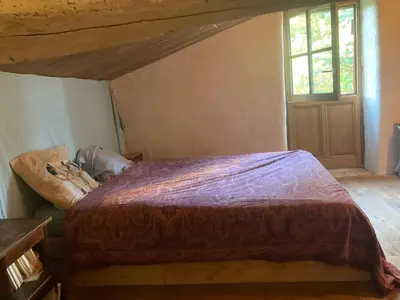 Un ou plusieurs lits dans un hébergement de l'établissement Longère en bordure de bois