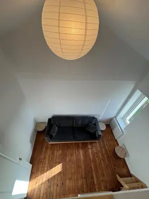 Coin salon dans l'établissement Maison proche ville - Chez Marsou