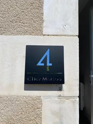 Plan de l'établissement Maison proche ville - Chez Marsou