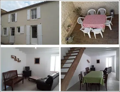 Coin salon dans l'établissement Gîte l Harmonie