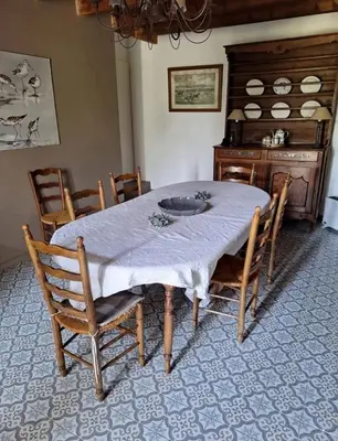 Plan de l'établissement Country home, gite proche Benon et La Rochelle