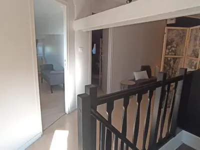 Télévision ou salle de divertissement dans l'établissement Gîte Bellebouche