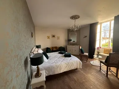 Un ou plusieurs lits dans un hébergement de l'établissement Au clos des hirondelles