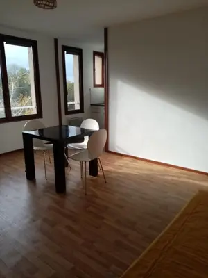 Coin salon dans l'établissement Appart 1 chambre Montmorillon 12