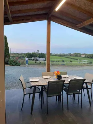 Vue sur la rivière ou le fleuve situé(e) à proximité de la maison de vacances