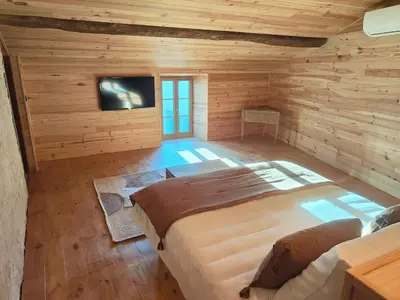 Un ou plusieurs lits dans un hébergement de l'établissement La forge SPA