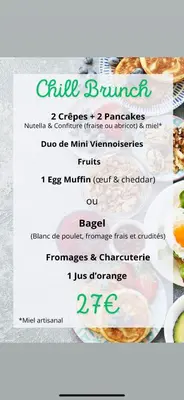 Options de petit-déjeuner proposées aux clients de l'établissement La Roulotte du Maine SAINTES
