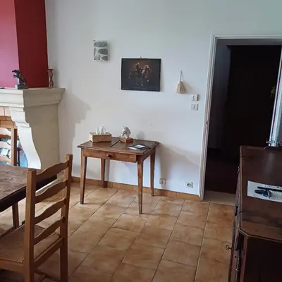 Plan de l'établissement Gîte la maison du bonheur