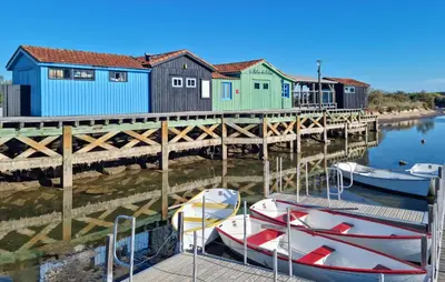 Vue sur la rivière ou le fleuve situé(e) à proximité de la maison de vacances