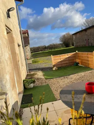 Jardin de l'établissement campagne chaleureuse