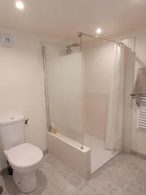 Salle de bains dans l'établissement Ressources et Résonances