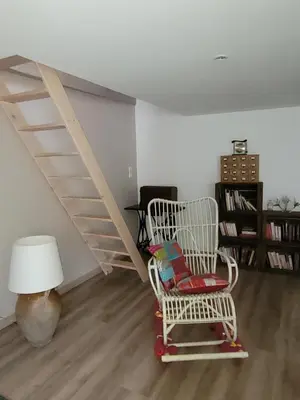 Bibliothèque dans le B&B/chambre d'hôtes