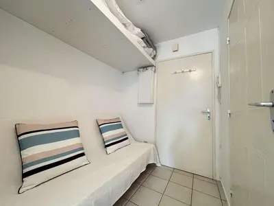 Un ou plusieurs lits dans un hébergement de l'établissement Appt 1 pièce CHATELAILLON PLAGE - CL090-021
