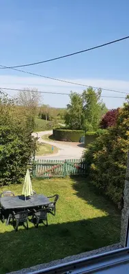 Jardin de l'établissement Wisteria House