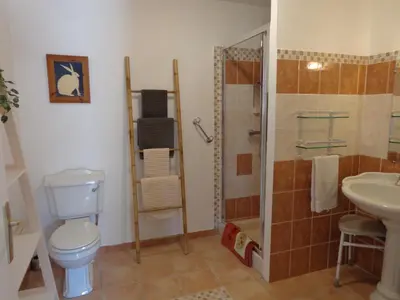 Salle de bains dans l'établissement The Coachhouse Gite