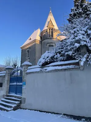 L'établissement Château Maranne en hiver