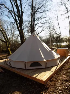 Plan de l'établissement Tente vue lac avec spa 2