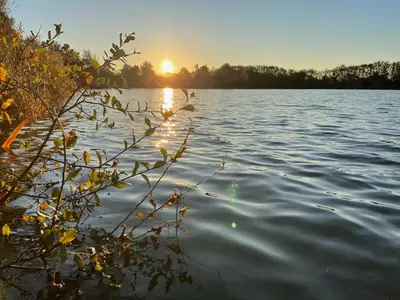 Paysage naturel près de la tente de luxe