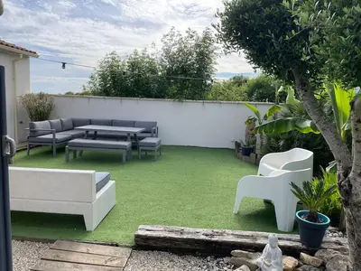 Jardin de l'établissement Maison de vacances