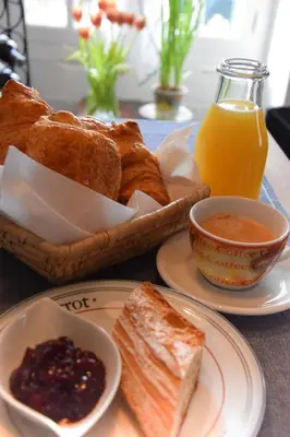Nourriture dans le B&B/chambre d'hôtes ou à proximité