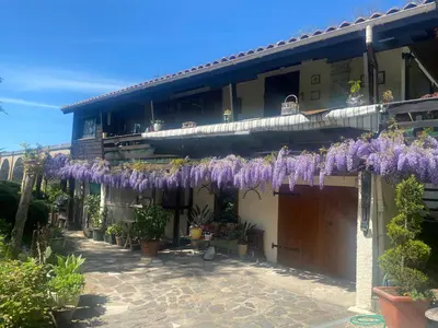 Jardin de l'établissement Chambre avec terrasse