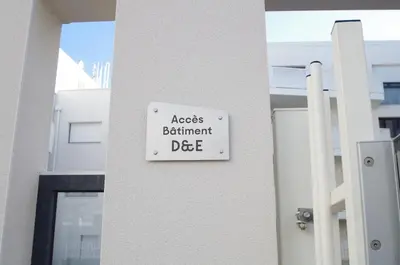 Plan de l'établissement Nina, Appartement 2 couchages, Elégant, Wifi, Parking