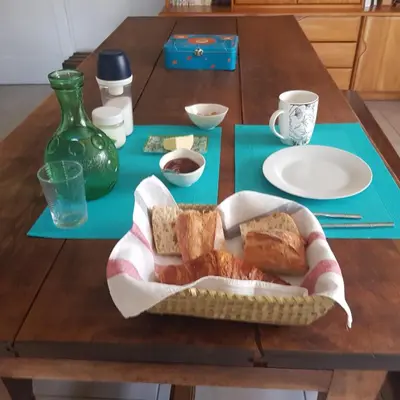 Nourriture dans le B&B/chambre d'hôtes ou à proximité