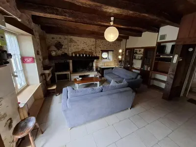 Cuisine ou kitchenette dans l'établissement Gite le Logis d'Ablet