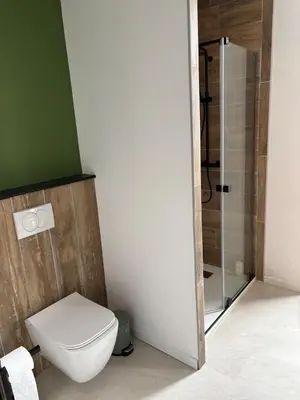 Salle de bains dans l'établissement Appartement plein coeur de ville